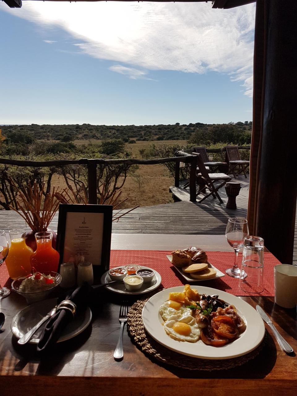 Bush Lodge - Amakhala viltreservat Exteriör bild