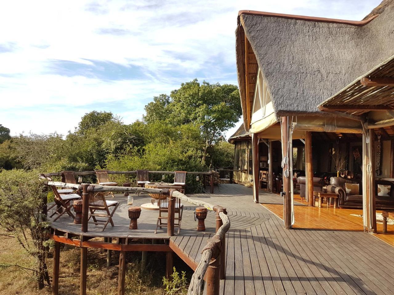 Bush Lodge - Amakhala viltreservat Exteriör bild